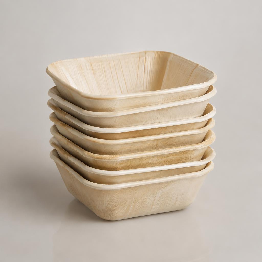 Areca Leaf Lunch Container 6 pcs