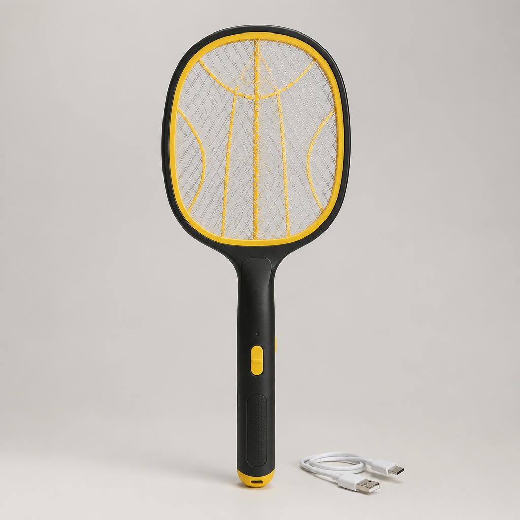 Yage Electronic Mosquito Swatter (White & Blue)