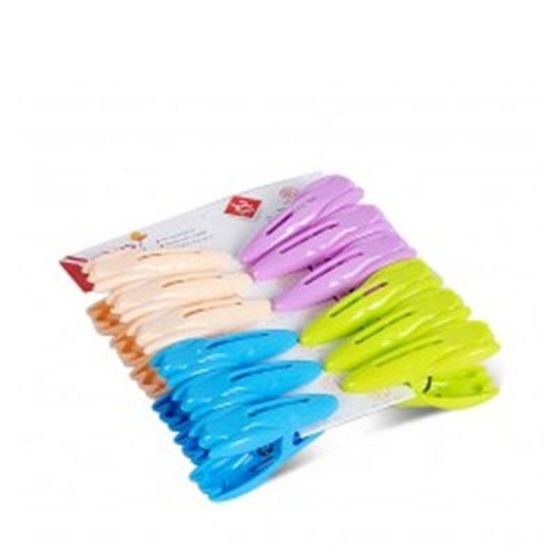RFL Flower Cloth Clip Set 12 pcs