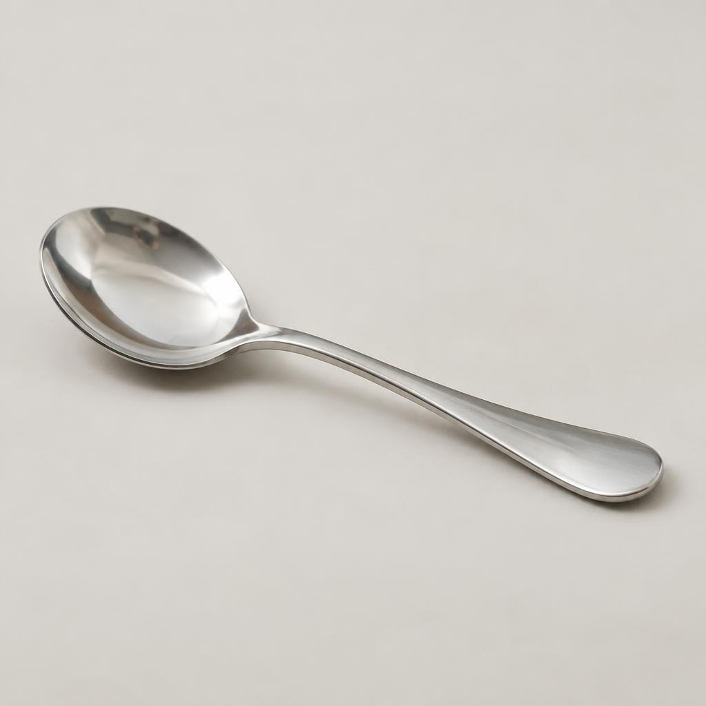 Stainless Steel Round Spoon Medium