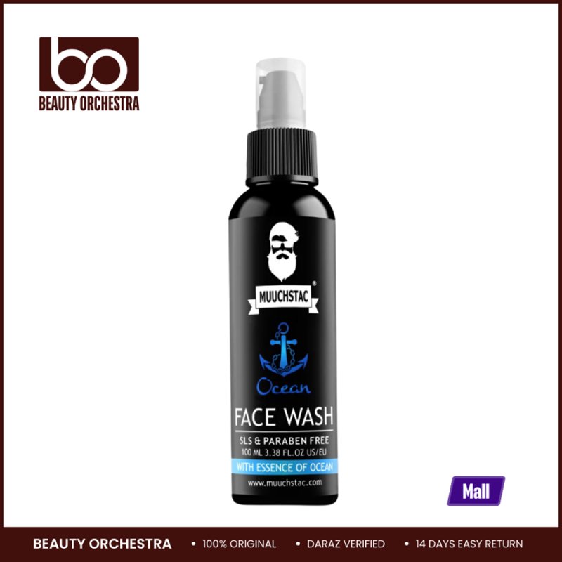 Muuchstac Ocean Face Wash For Men 100ml