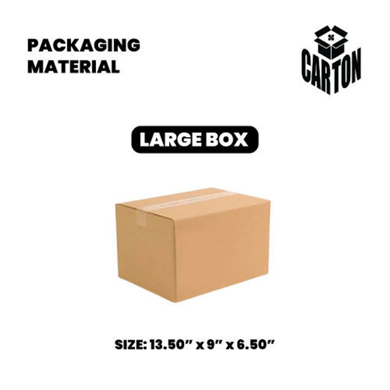 Packaging Material - 5 Pcs Large Box 13.5x9x6.5 Inch