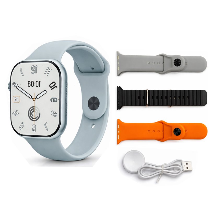 Keqiwear KW25 Max BT Calling Smart Watch with 3 Straps