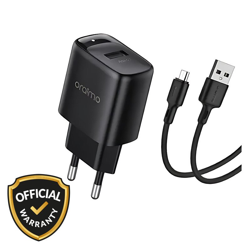 Oraimo Firefly 3 10W Charging Adapter with Micro-USB Cable